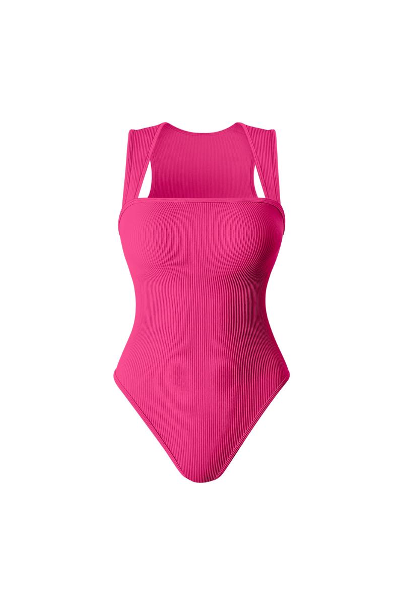 Revenge Body Racerback Wide Straps Bodysuit Product Image