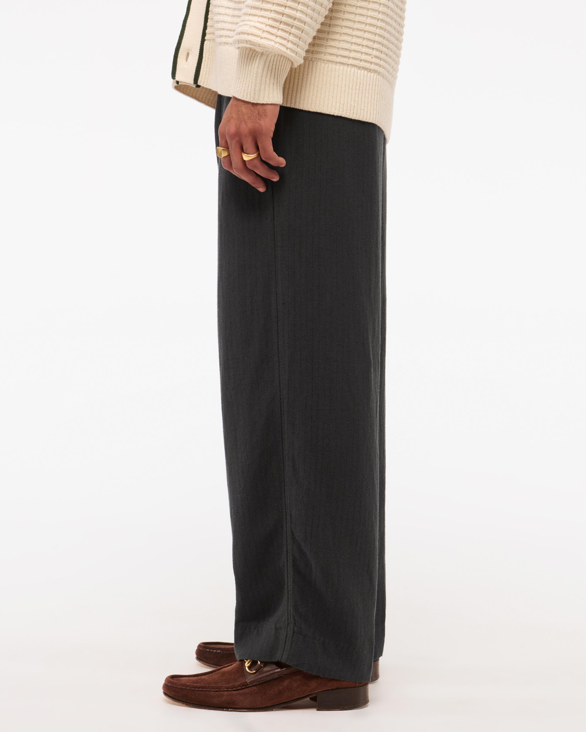 Baggy Tailored Linen-Blend Trouser Product Image