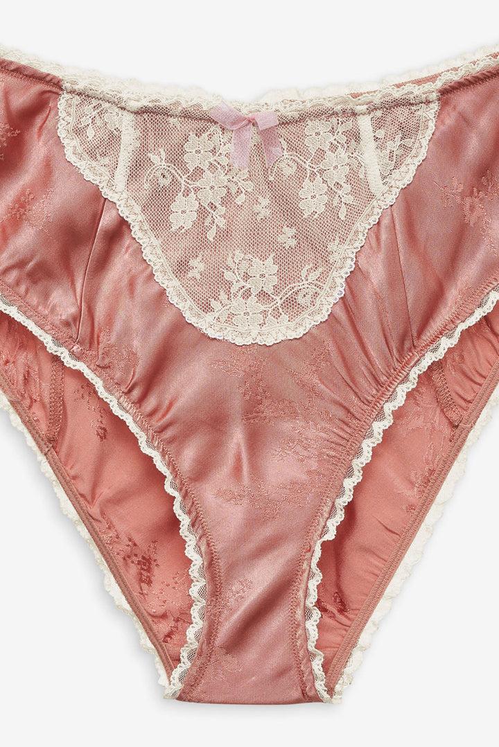 Juliet High-Waist Panty — Terracotta Product Image