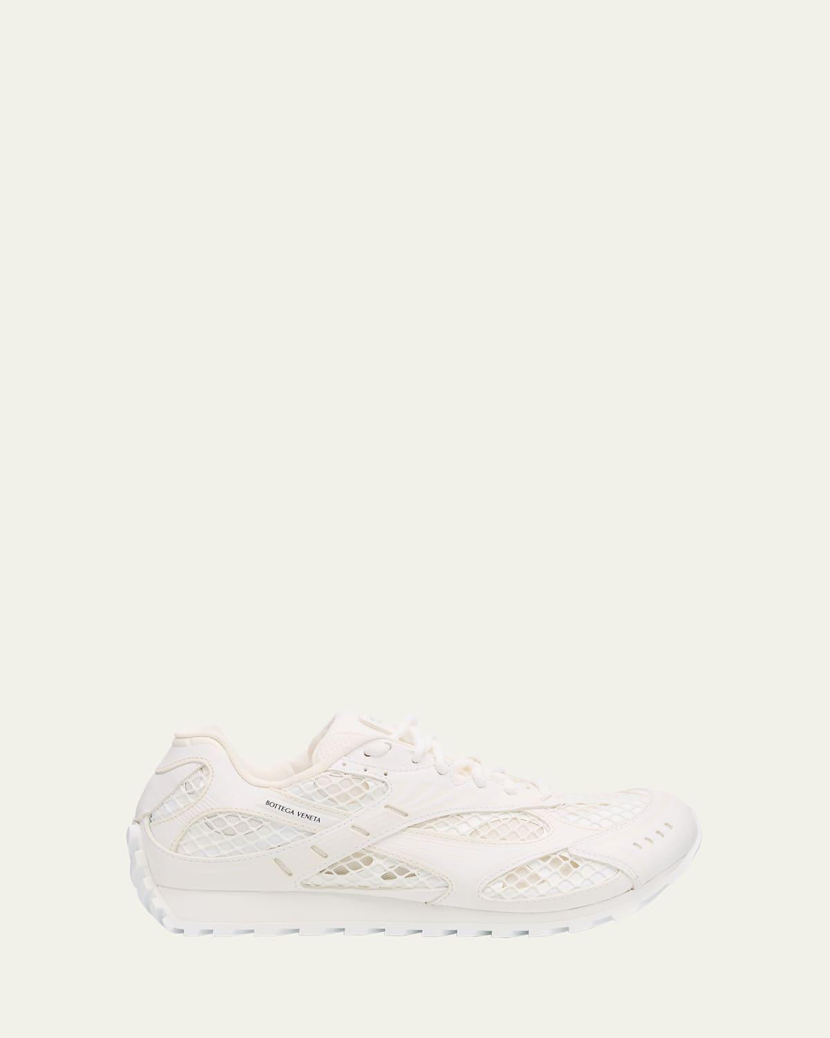 Orbit Metallic Net Runner Sneakers Product Image