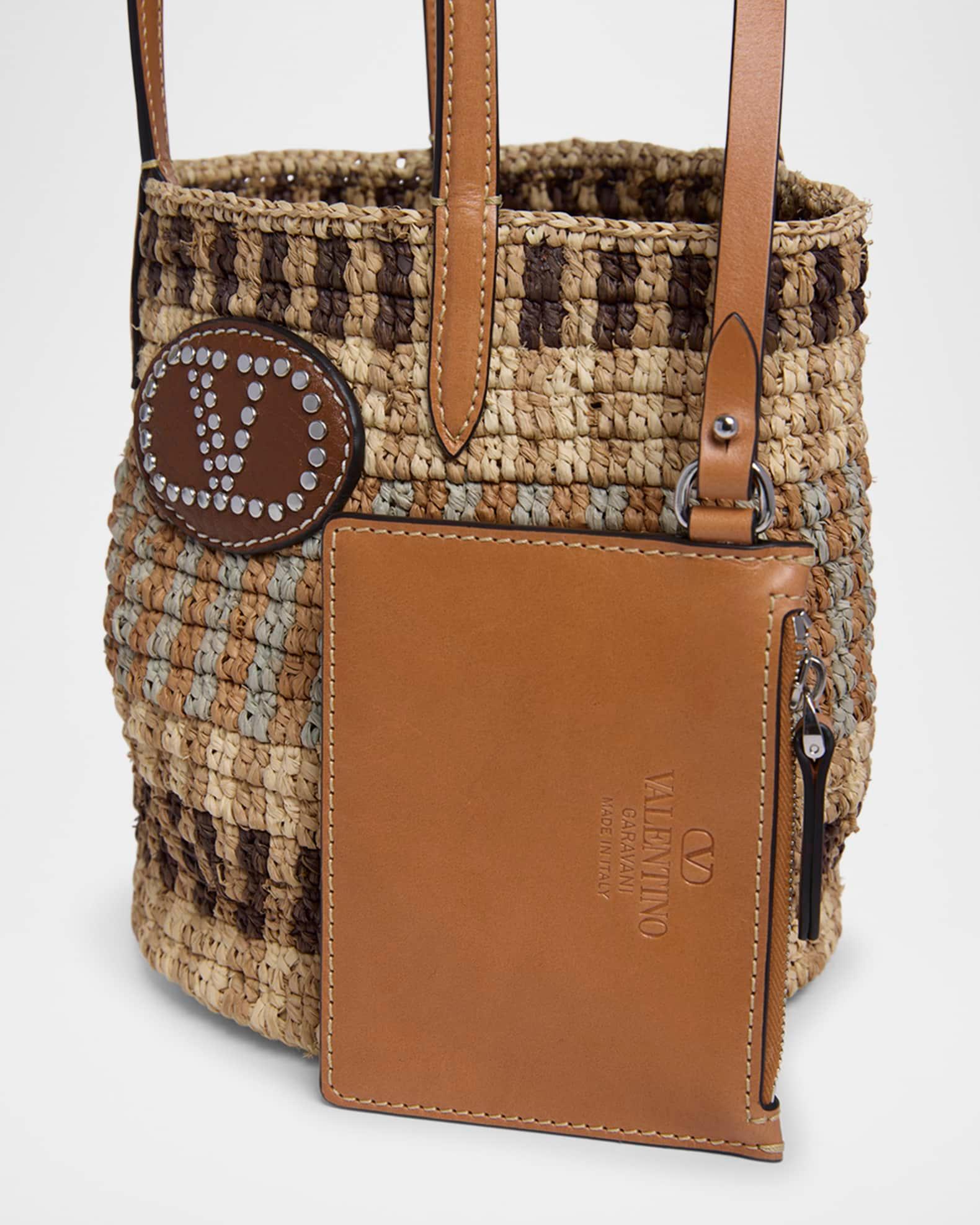 VLOGO Signature Small Crochet Bucket Bag Product Image