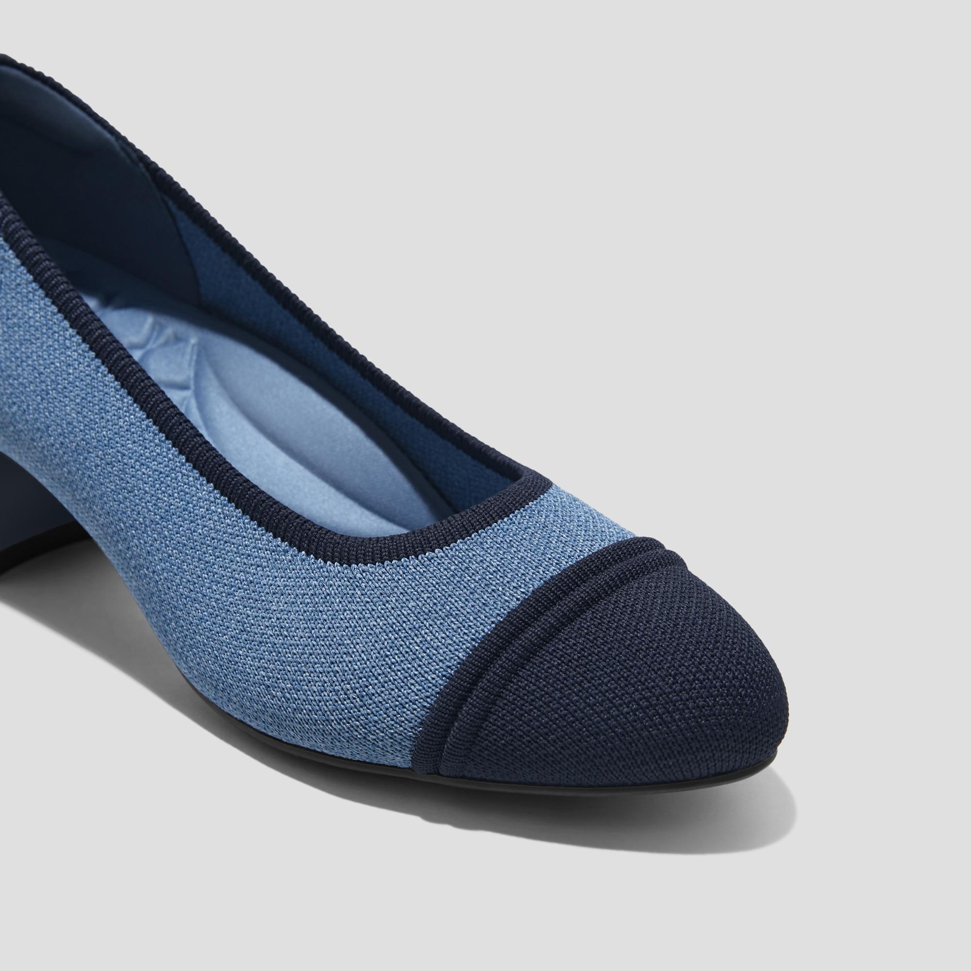 Almond-Toe  Chunky Heels (Julie Pro) Product Image