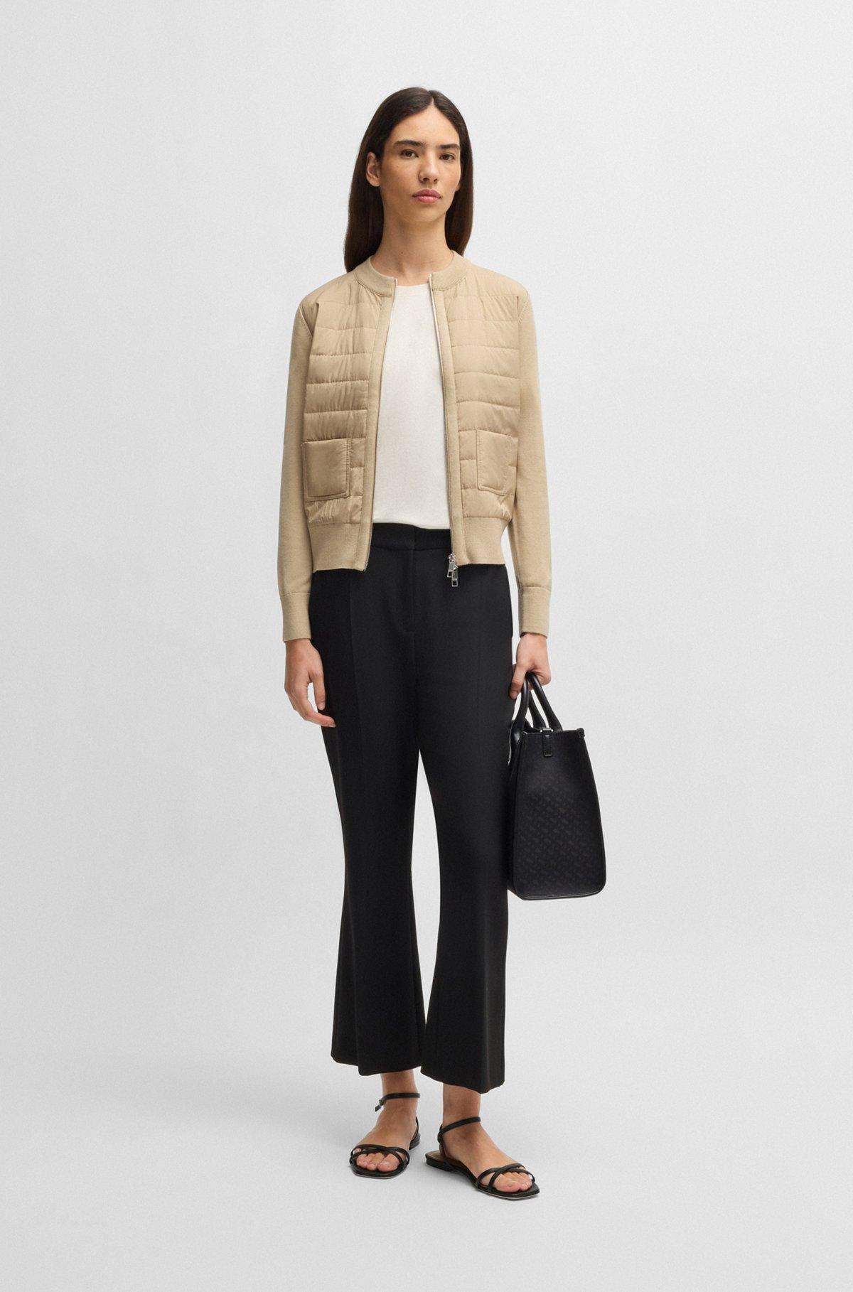 Leather sandals with Double B monogram Product Image