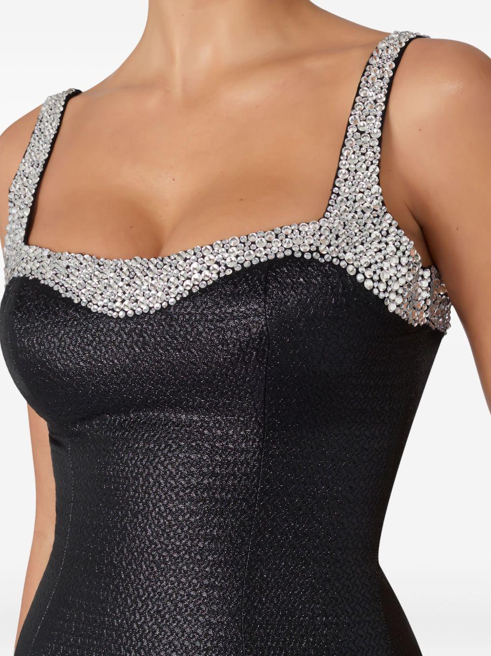 rhinestone-embellished maxi dress Product Image