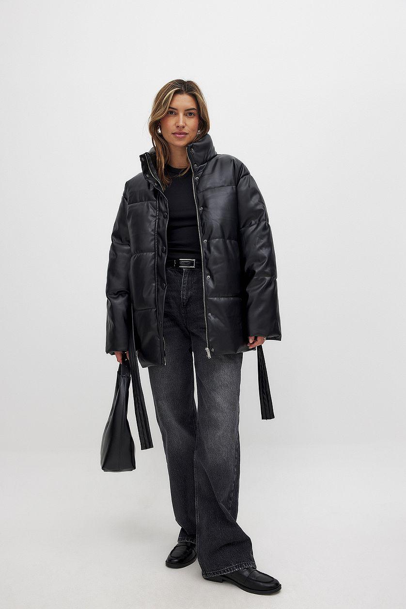 Pu Padded Jacket Product Image