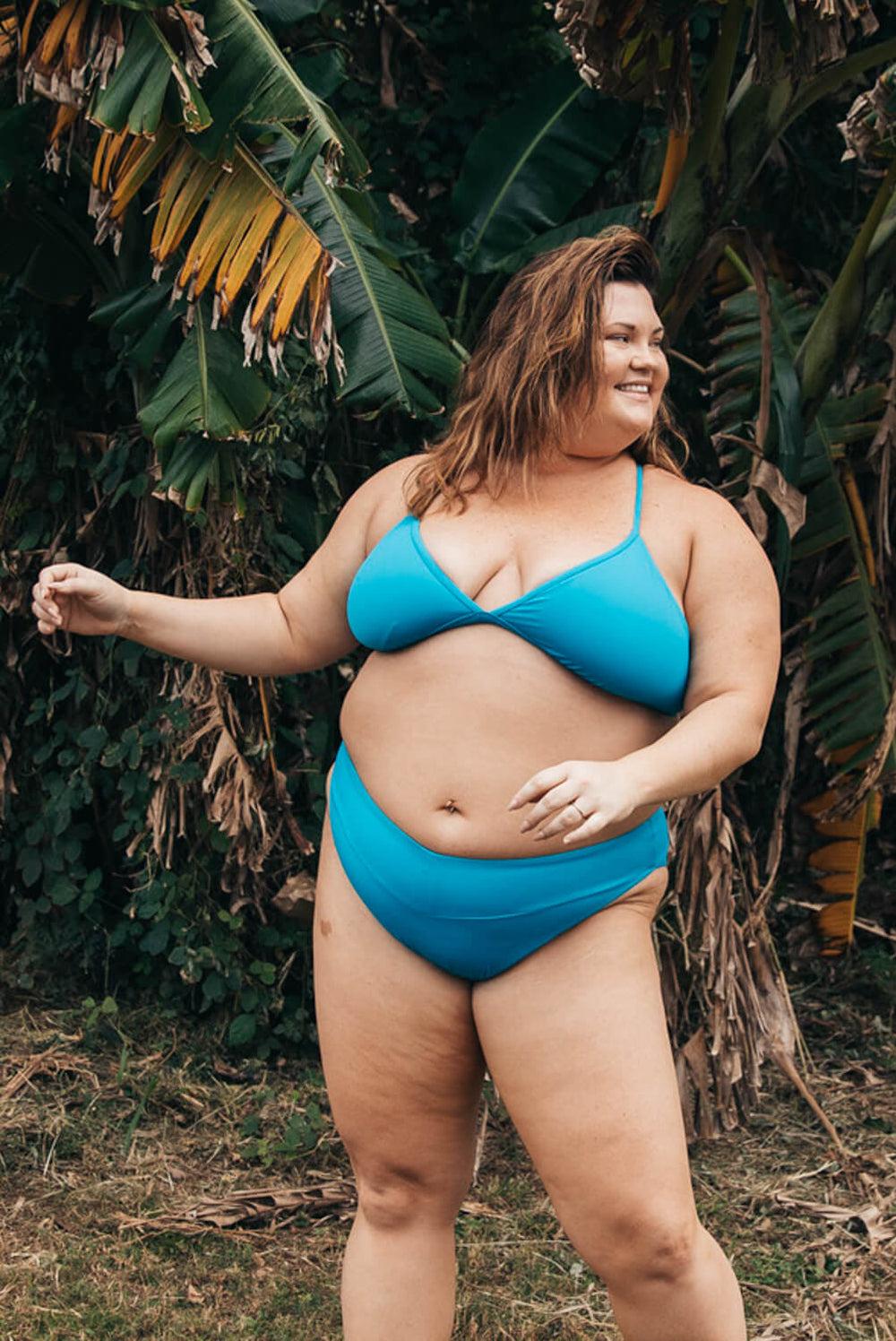 Kianda Bikini Bottom - Sapphire Female Product Image