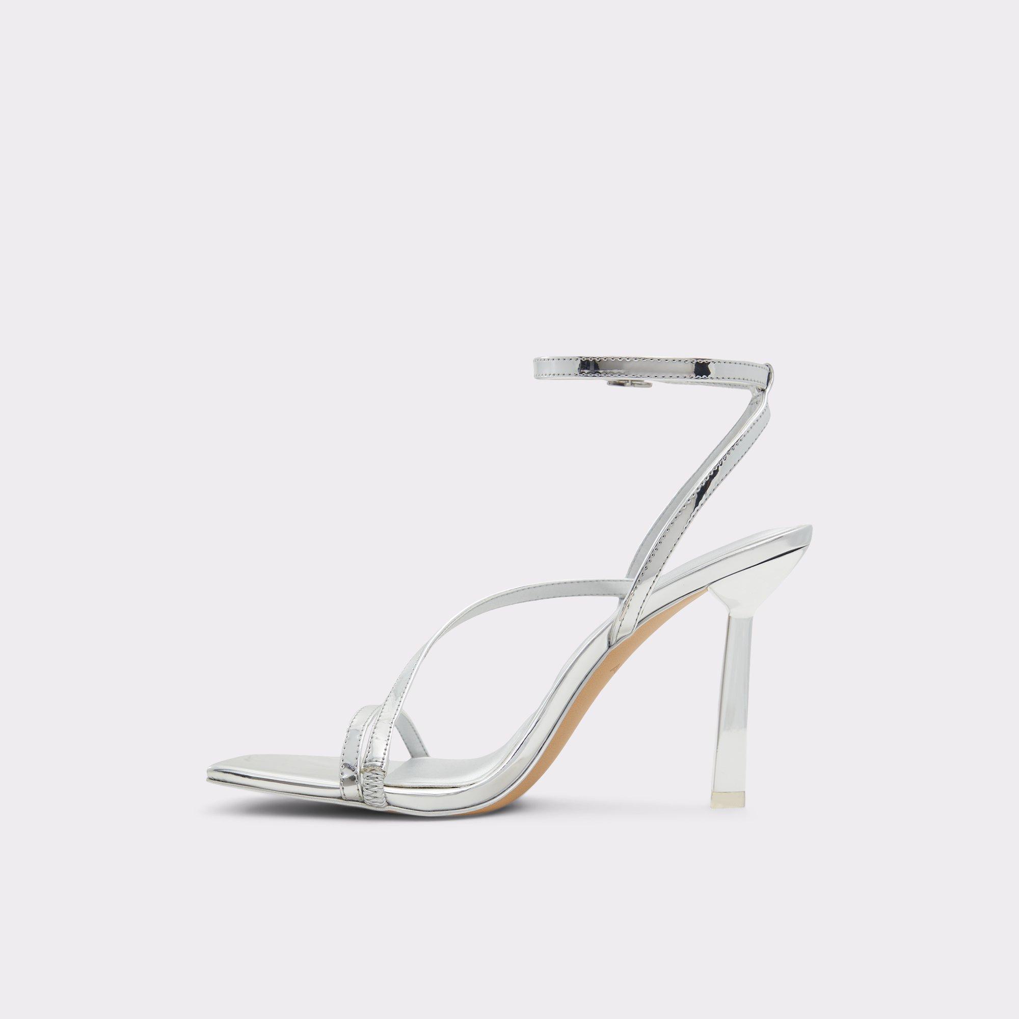 Scintilla Silver Women's Strappy sandals | ALDO US Product Image