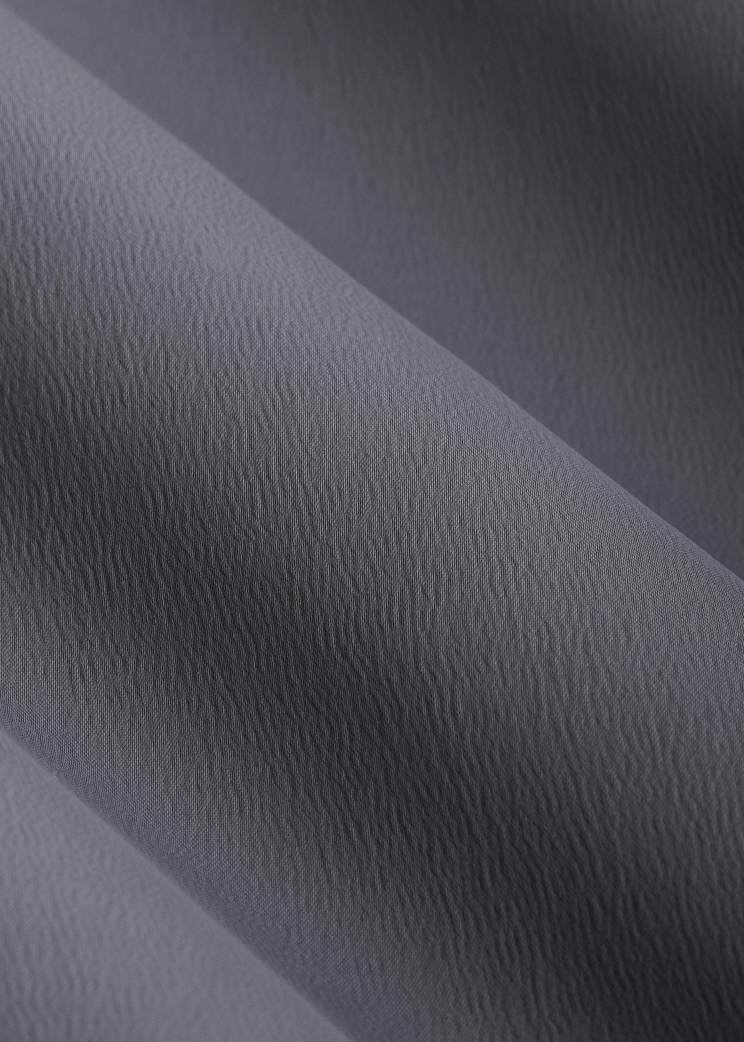 Pull-On Satin Midi Skirt for Tall Women in Charcoal Product Image