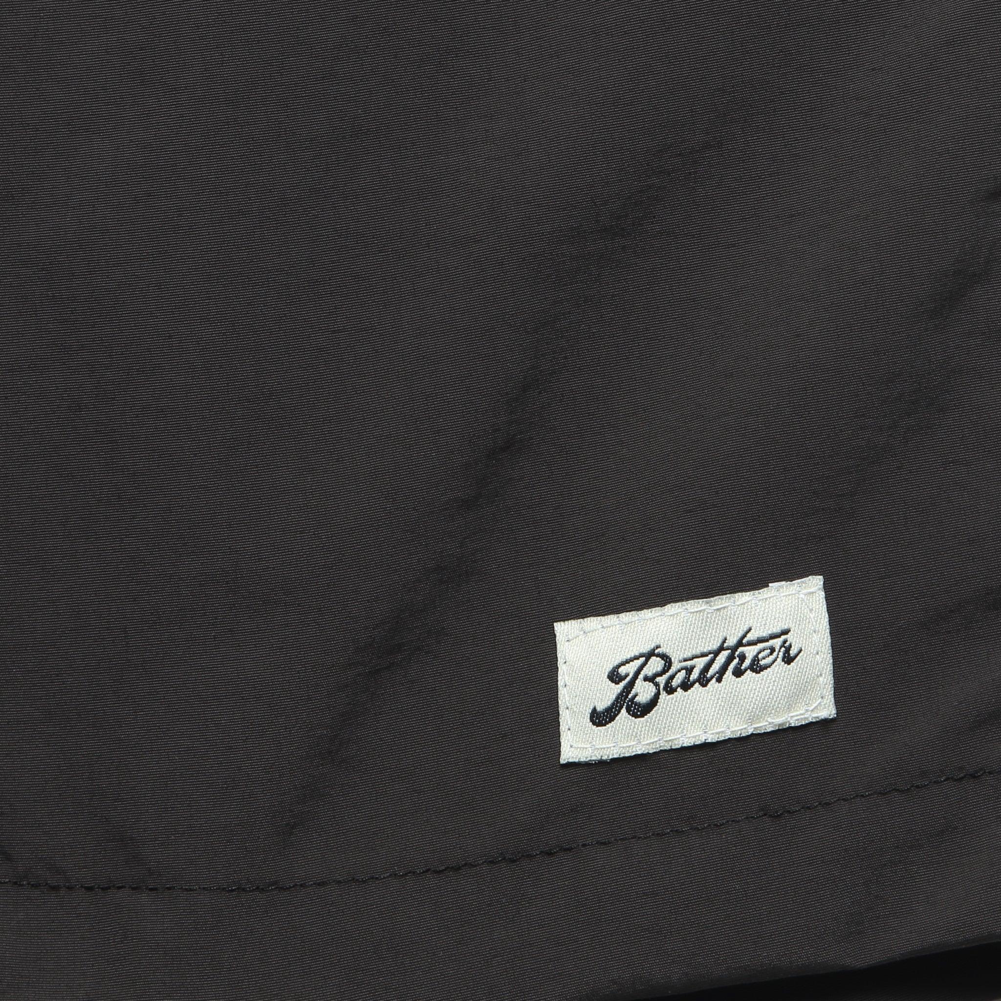 5.5" Solid Swim Trunks - Black Product Image