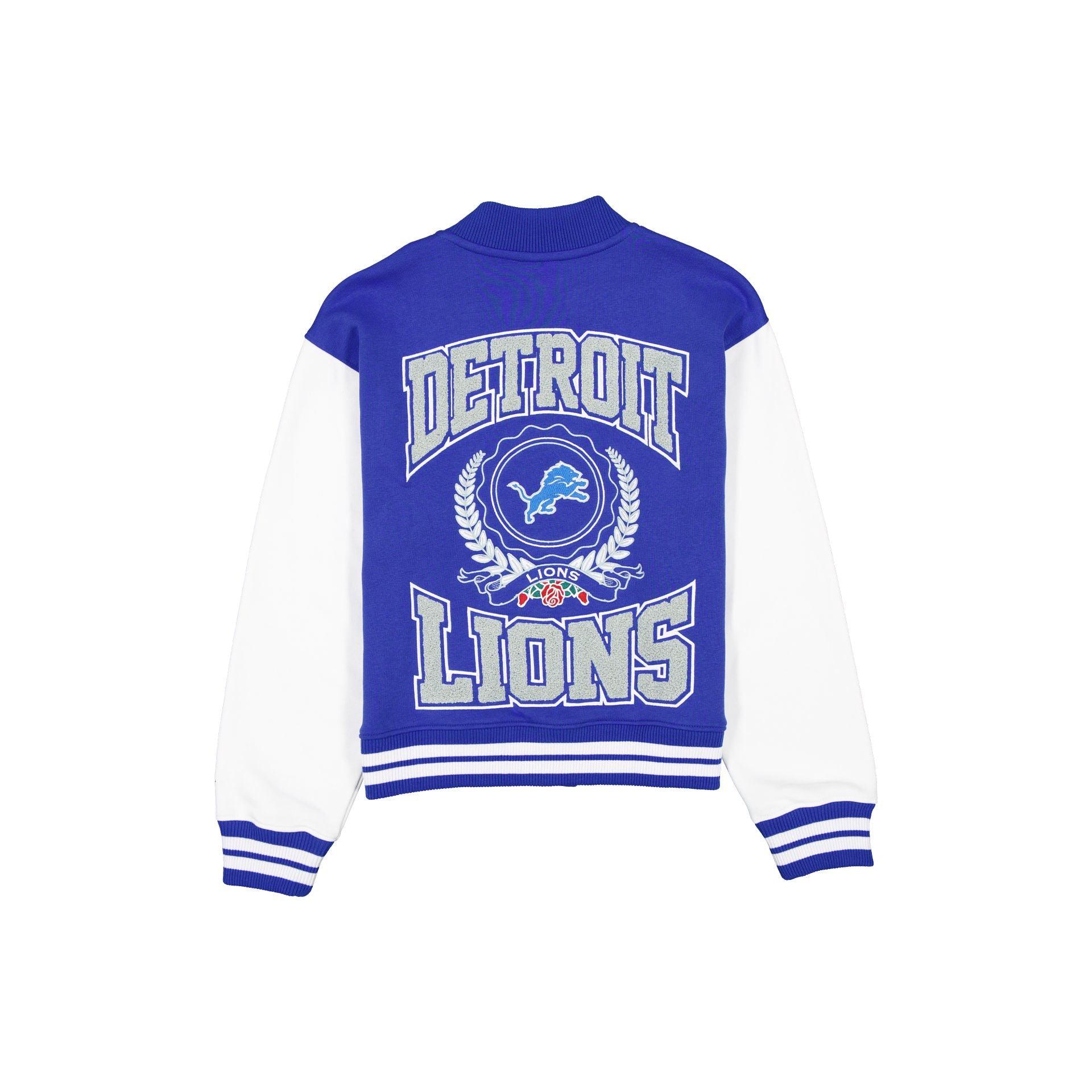 Detroit Lions Throwback Prep Women's Jacket Female Product Image