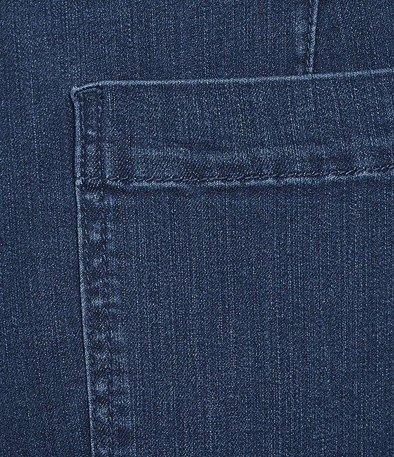 Intro Plus Size Sidney Crop Barrel Leg Denim Pants Product Image