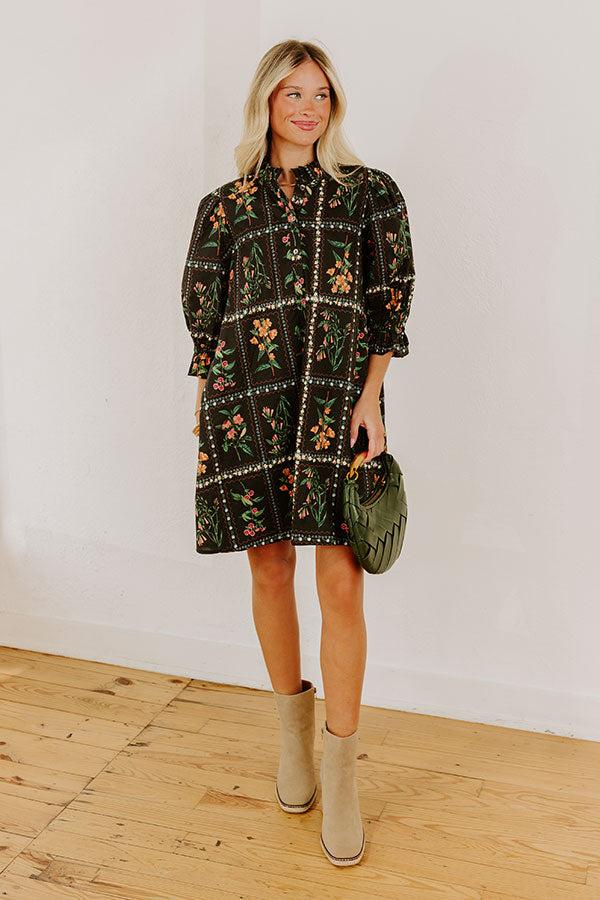 Botanical Daydream Mini Dress Product Image