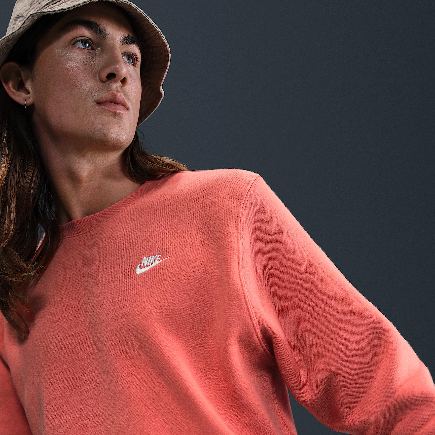 Nike Mens Club Fleece Crew | FN3886-814 Product Image