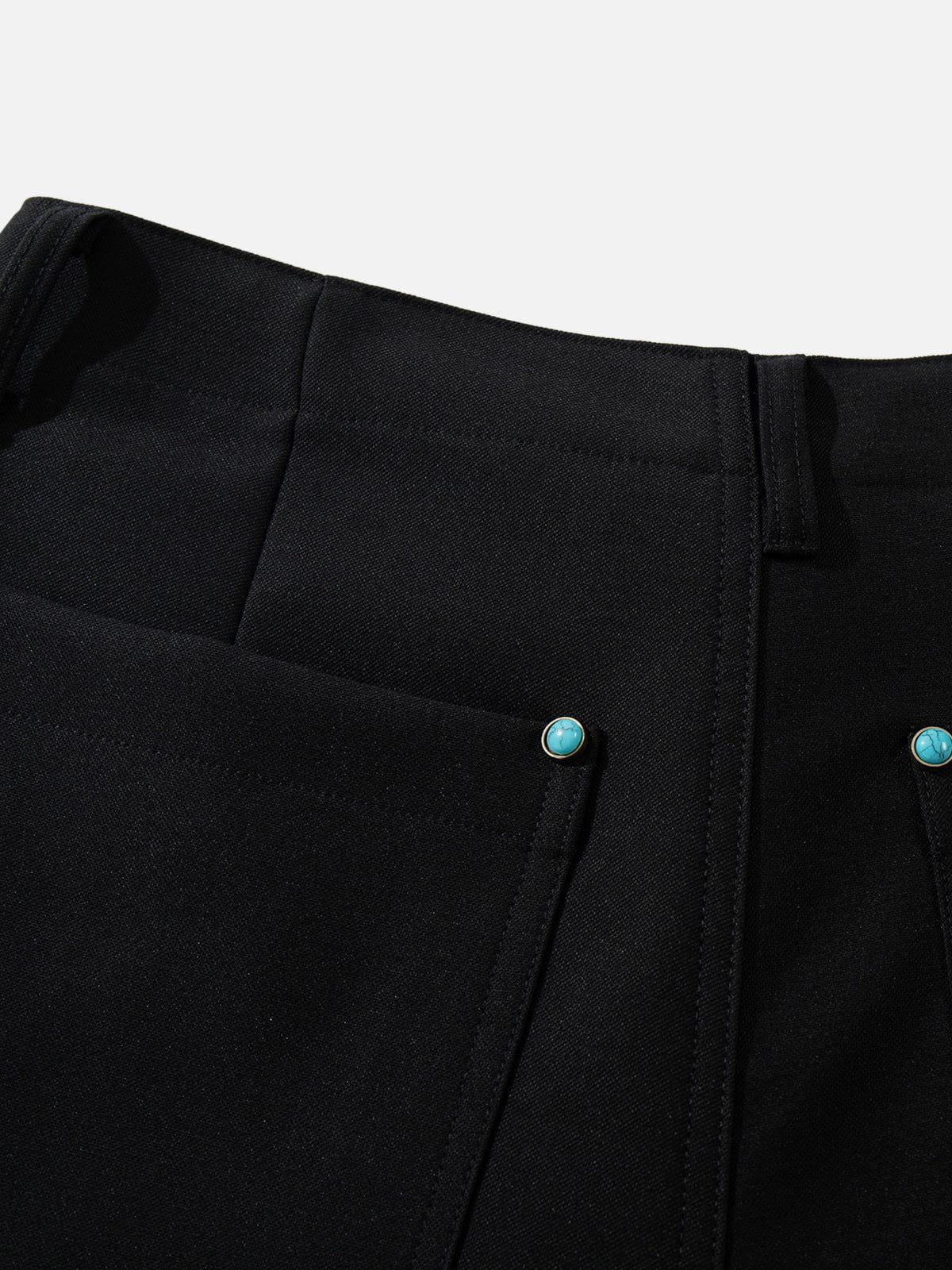 Aelfric Eden Bead Embellished  Baggy Cargo Pants Product Image