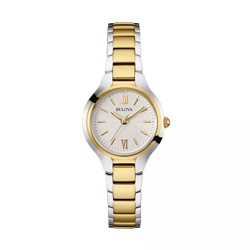 Bulova Womens Two Tone Stainless Steel Watch - 98L217 Product Image
