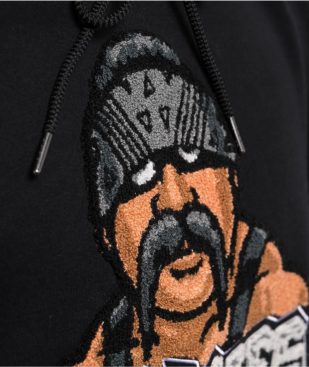DGA Big Loco Chenille Black Hoodie Product Image