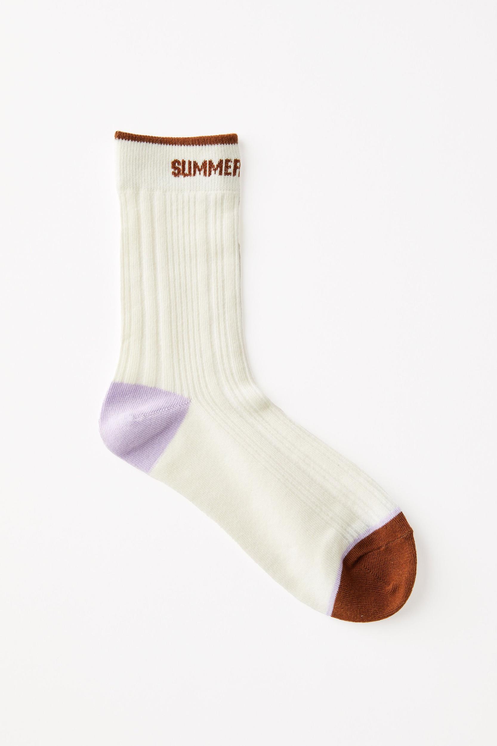 Graphic Crew Sock Product Image