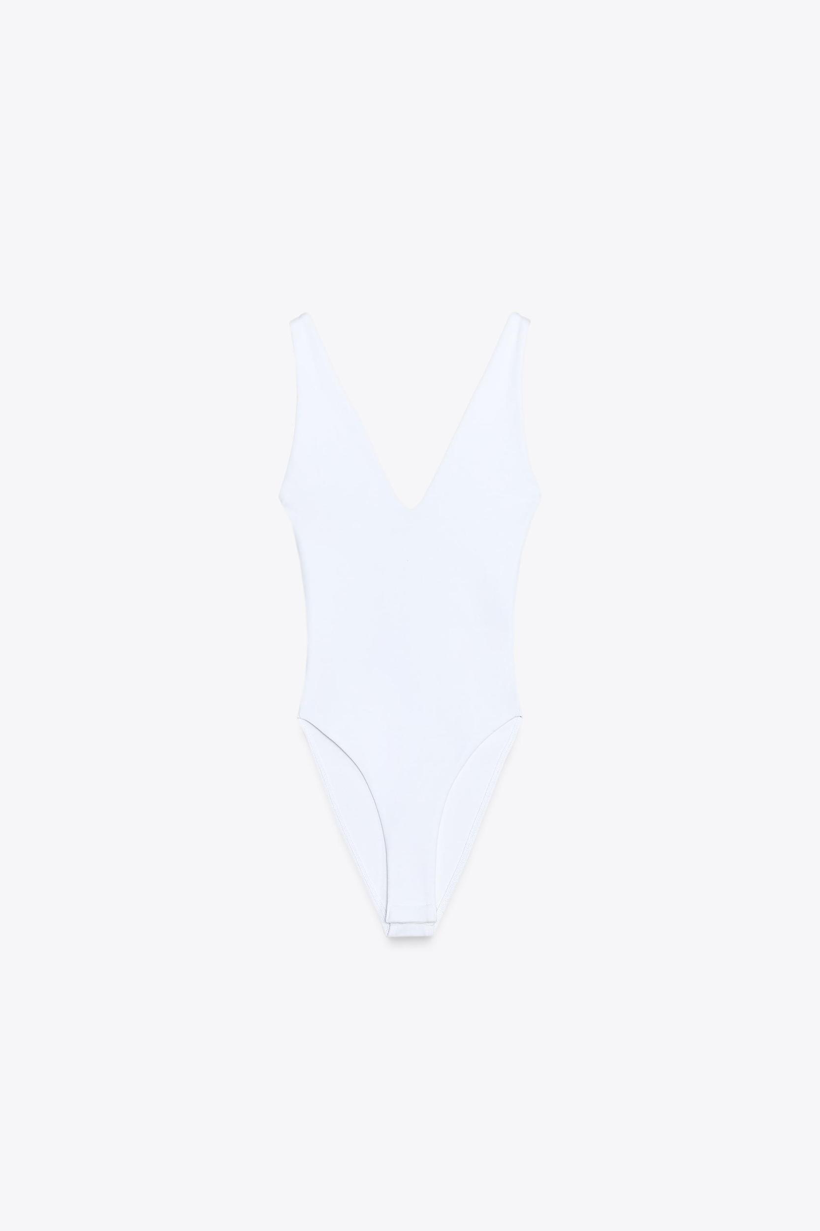 V-NECK BODYSUIT Product Image