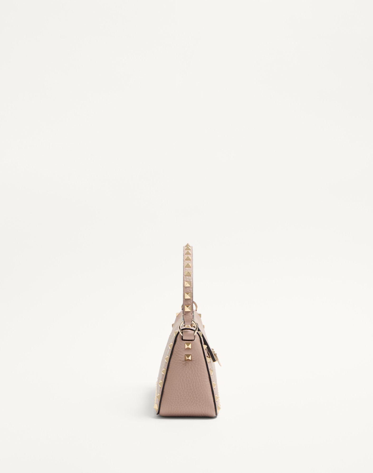 Small Rockstud Grainy Calfskin Crossbody Bag  Product Image