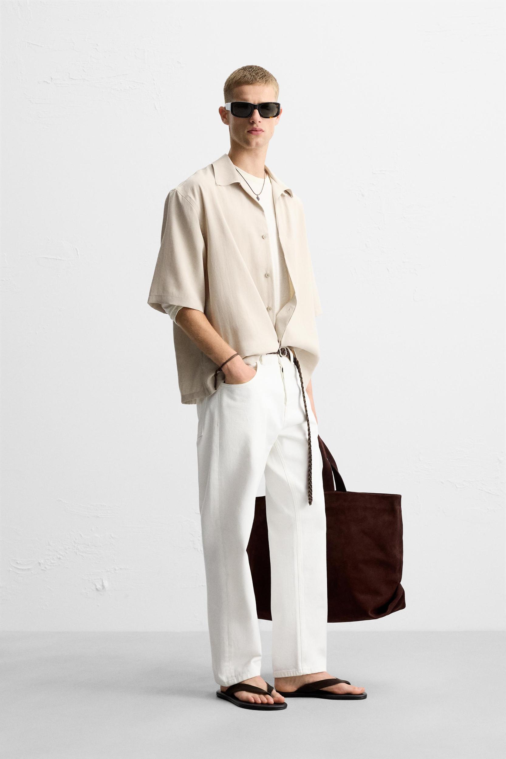 RELAXED FIT FLOWY SHIRT Product Image