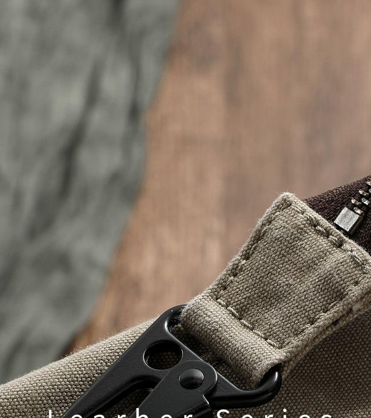 Lettering Flap Crossbody Bag Product Image