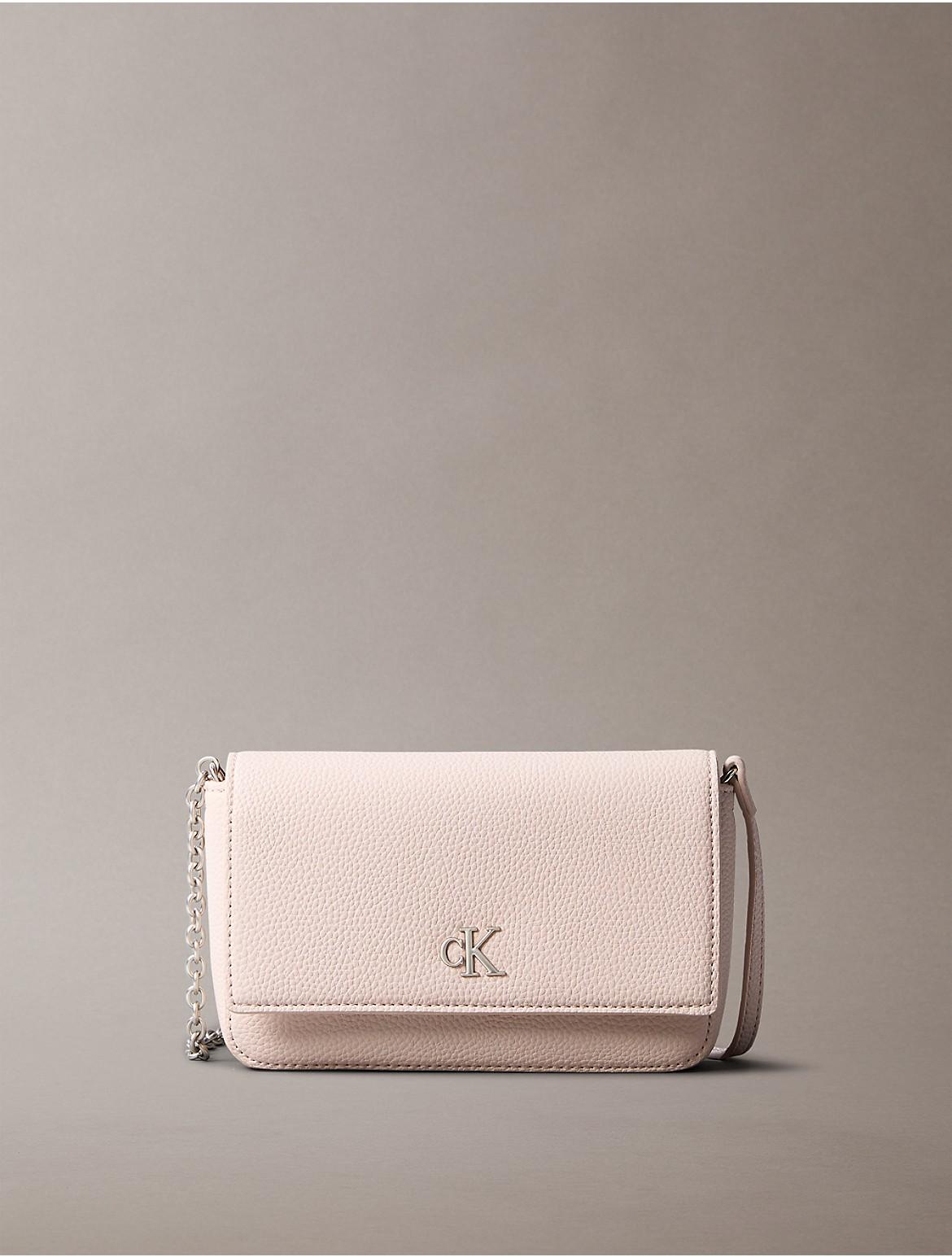 Calvin Klein Womens Archive Hardware Flap Crossbody Bag Product Image