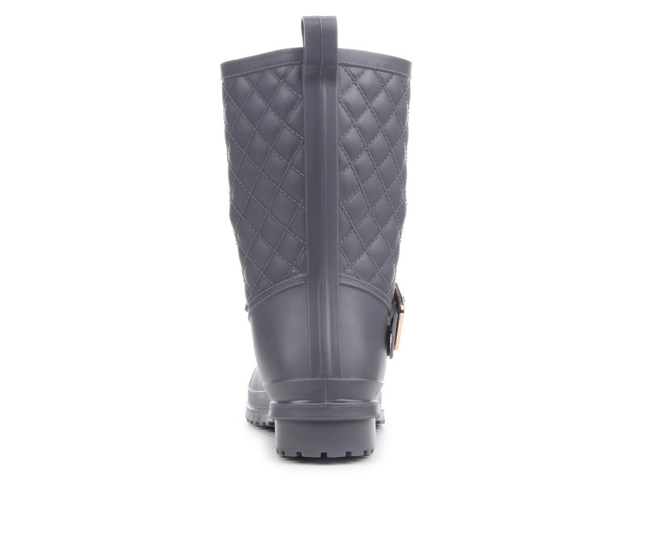 Women's Capelli New York Solid Quilted Rain Boots Product Image