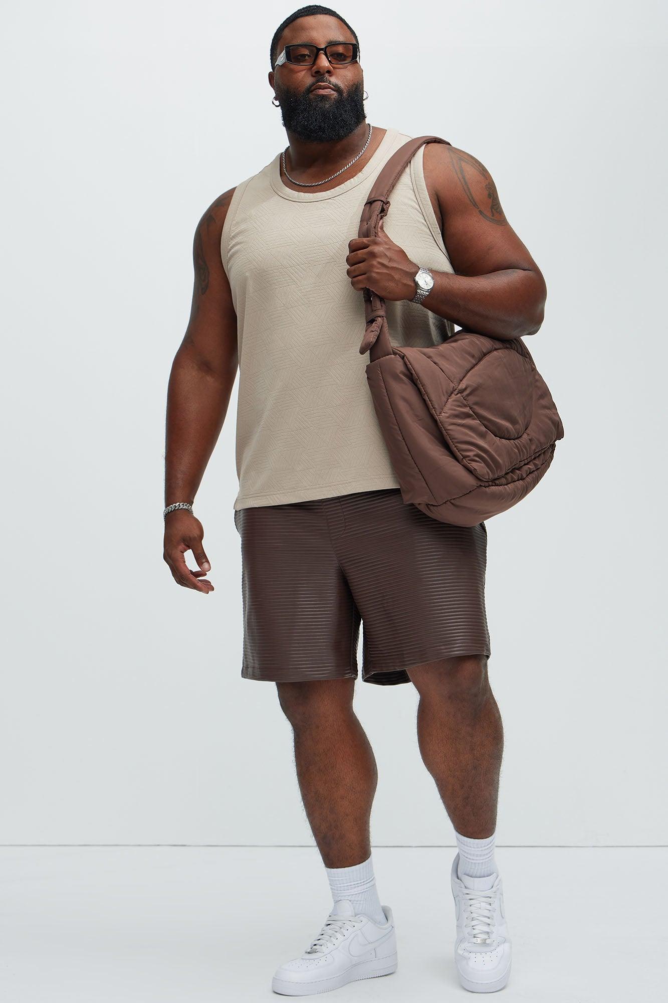 Kodi Textured Tank - Taupe Product Image