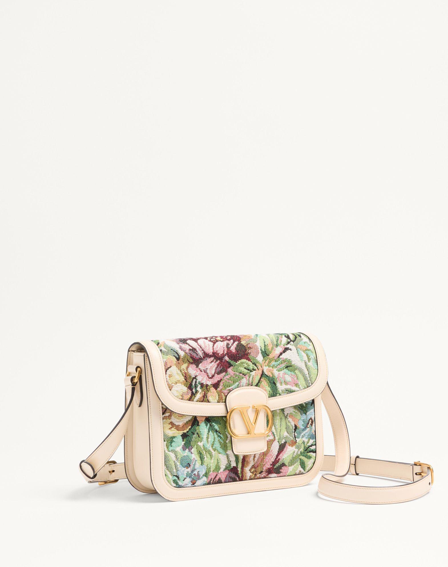 Valentino Garavani 9To5 Shoulder Bag In Voyage Imaginaire Jacquard Fabric Product Image