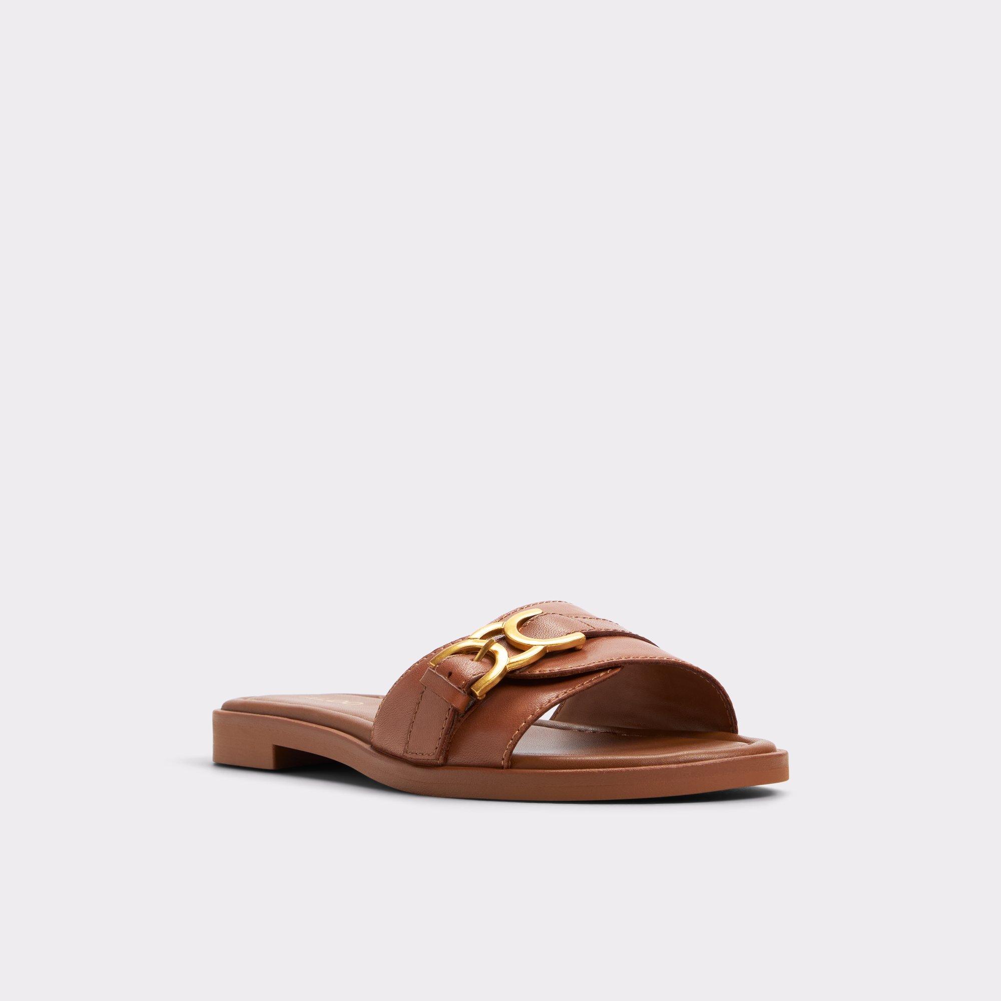 Dallaedar Medium Brown Women's Flat Sandals | ALDO US Product Image