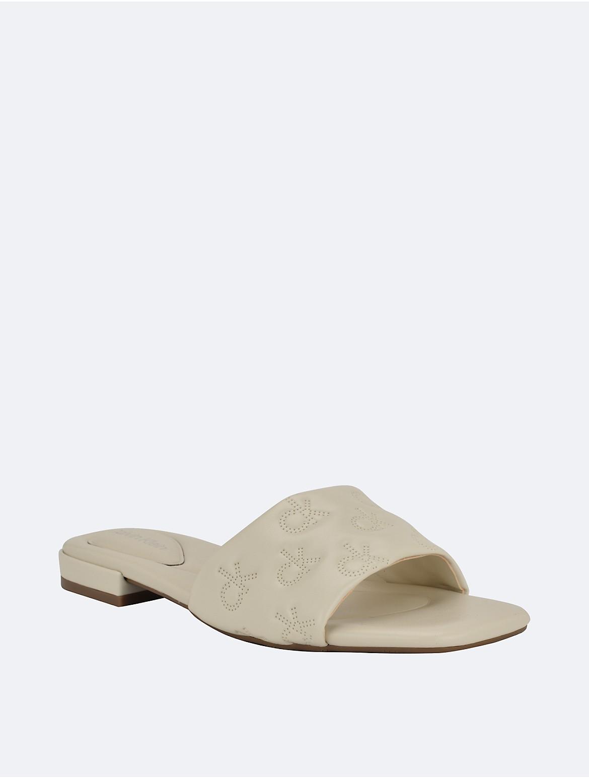 Calvin Klein Womens Womens Travern Sandal - Metallic Product Image