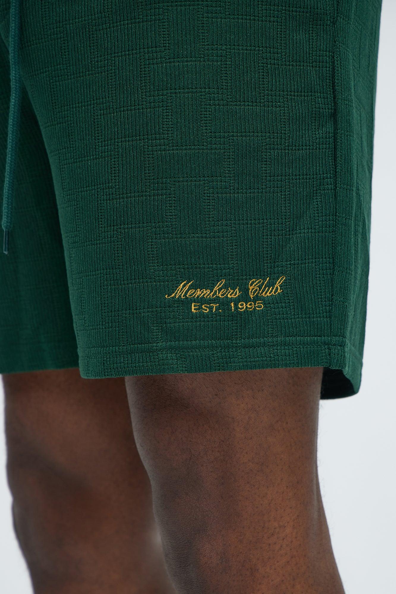 Vintage Relaxed Shorts - Hunter Green Product Image