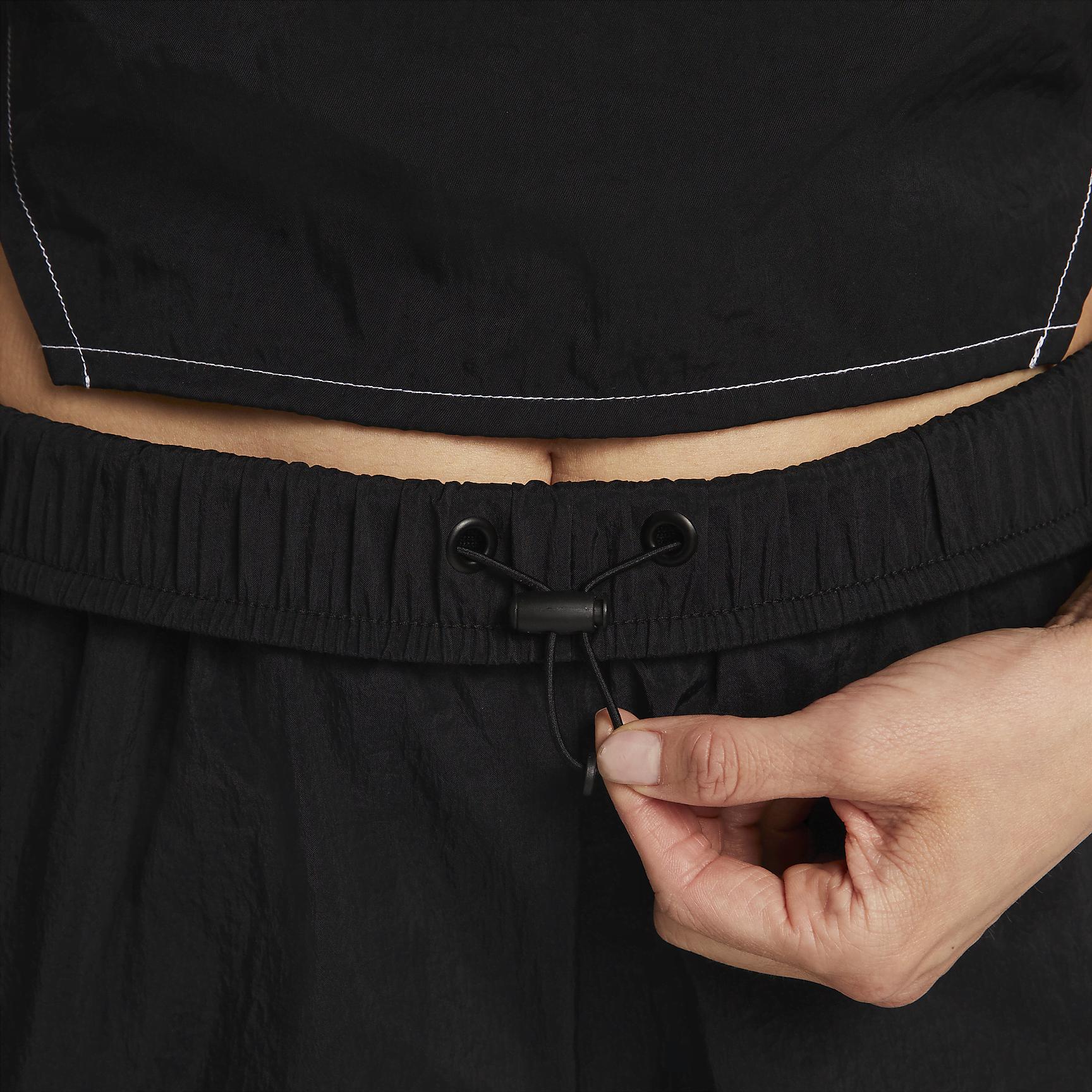 Womens Nike Sportswear Essential Woven High-Rise Shorts | DM6247-010 Product Image