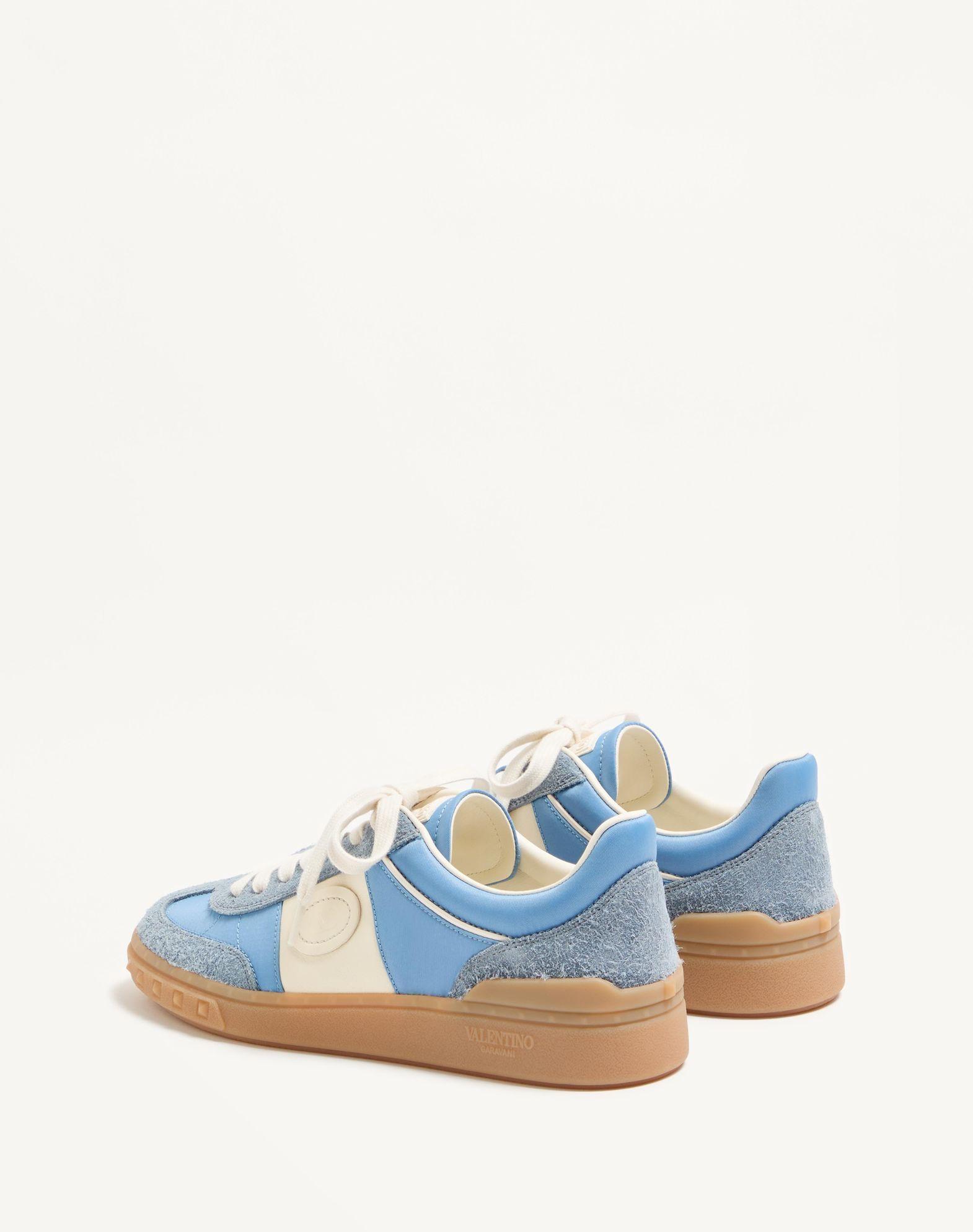 Upvillage Sneaker In Crust Leather With Nappa Calfskin Leather Band Product Image