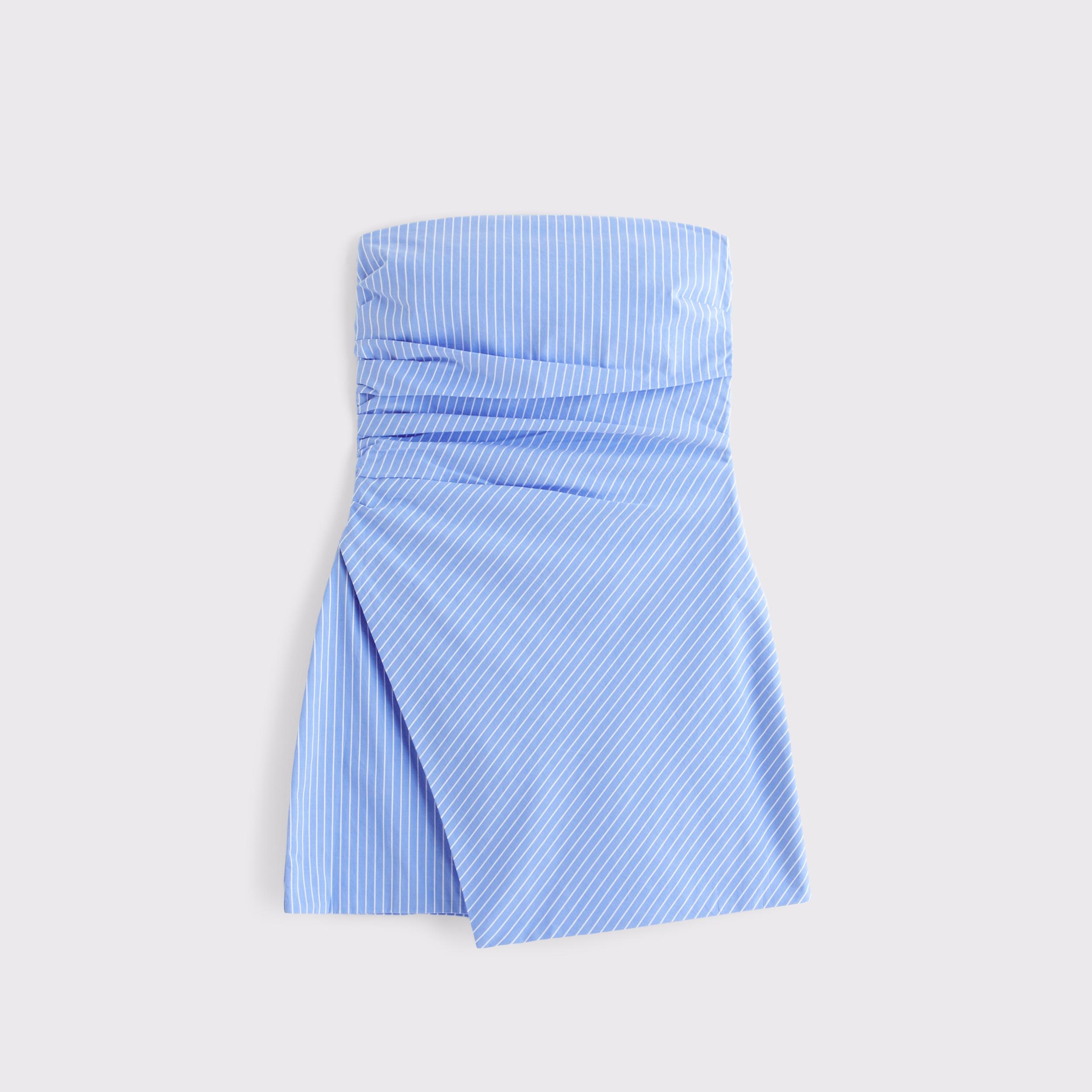 Strapless Asymmetrical Mini Dress Product Image