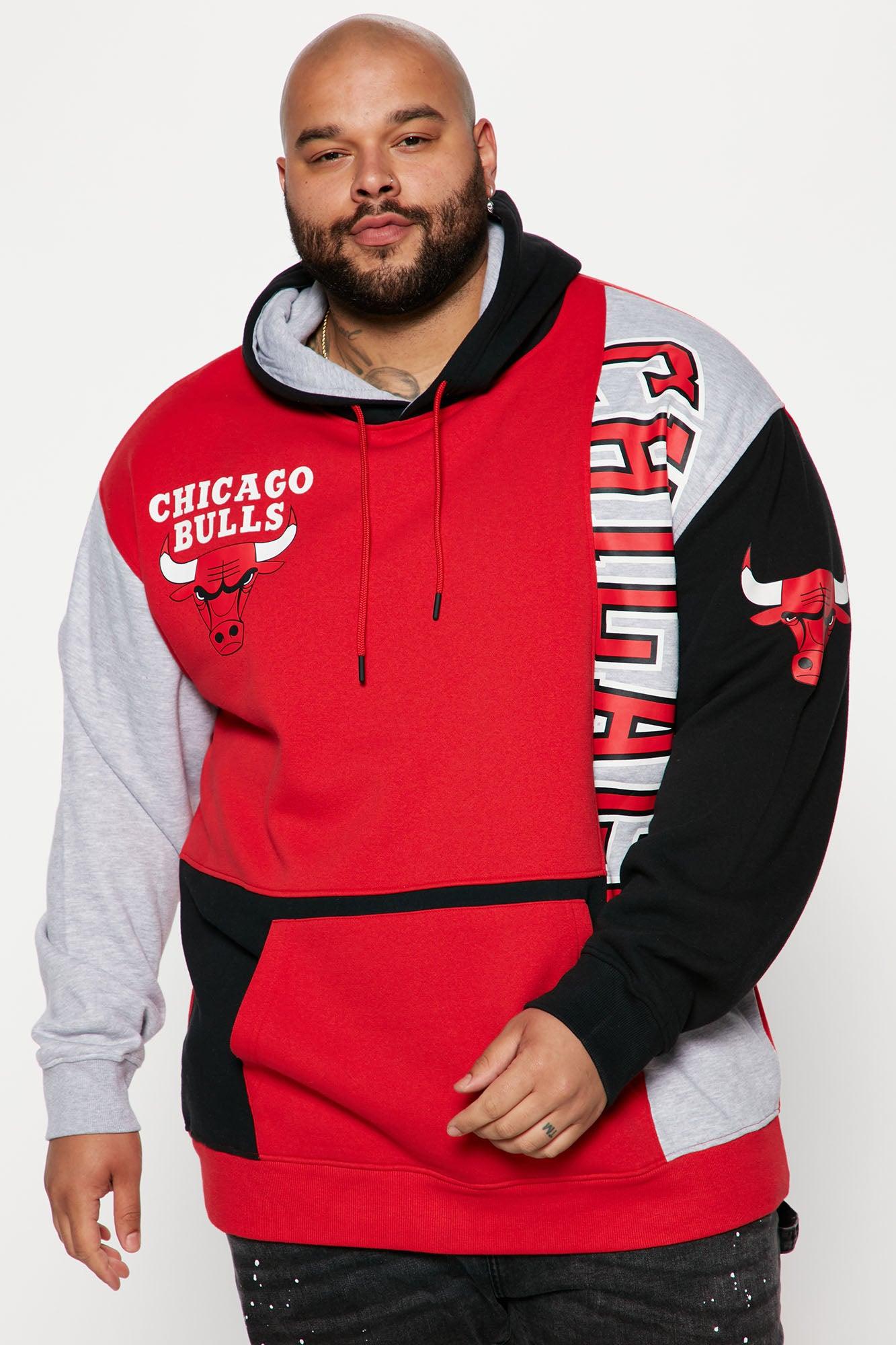 Chicago Bulls Offset Hoodie - Red Product Image