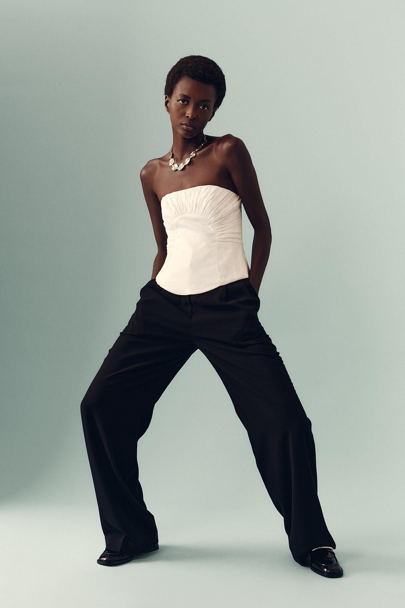 Oriel Ruched Bustier Product Image