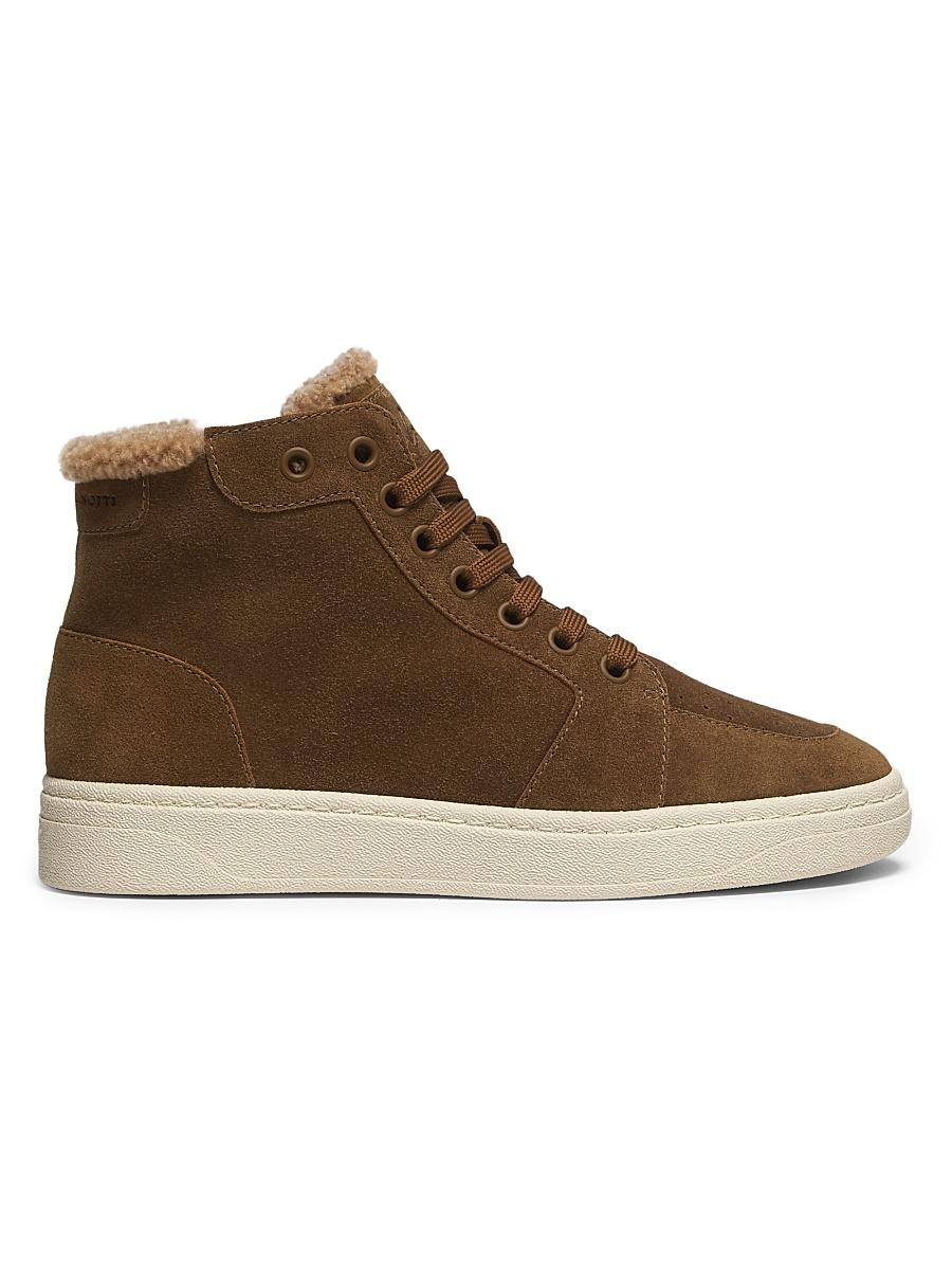 Mens Scarpa Shearling Zip-Up Sneakers Product Image