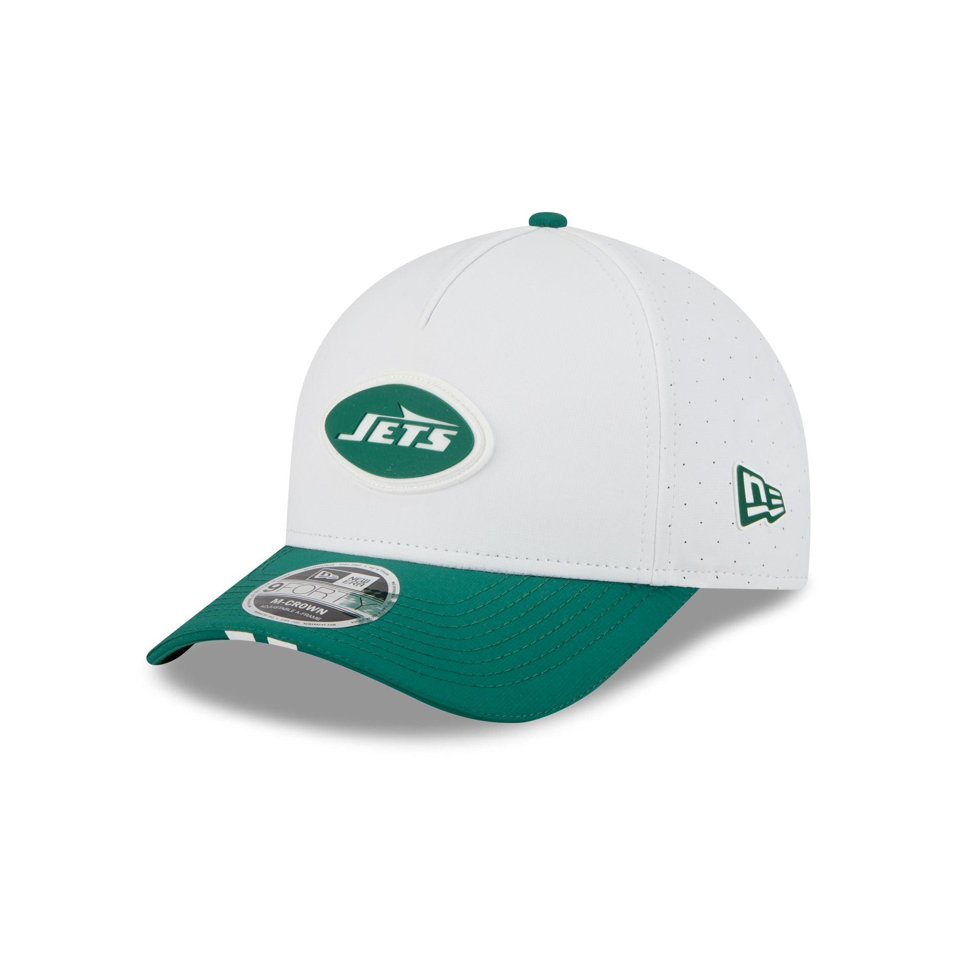 New York Jets 2025 Training 9FORTY M-Crown A-Frame Snapback Hat Male Product Image
