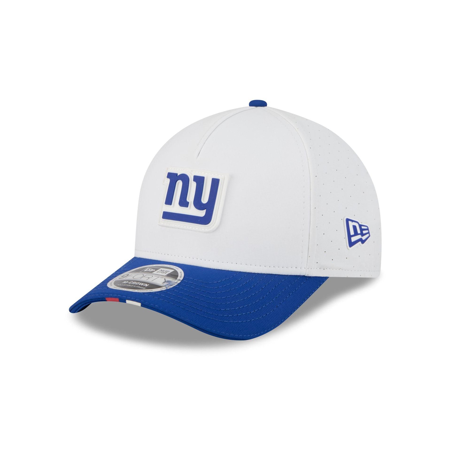 New York Giants 2025 Training 9FORTY M-Crown A-Frame Snapback Hat Male Product Image