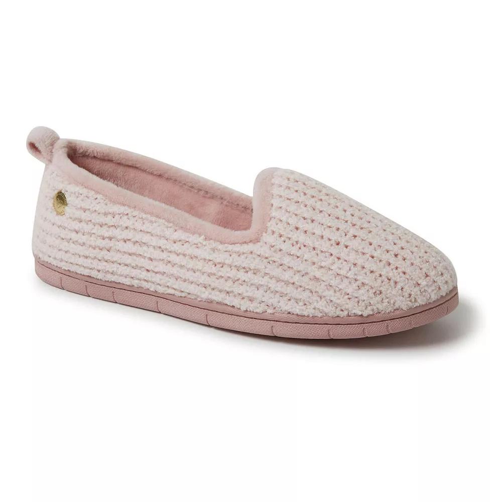Dearfoams Rachel Womens Marled Chenille Closed Back Slippers Product Image