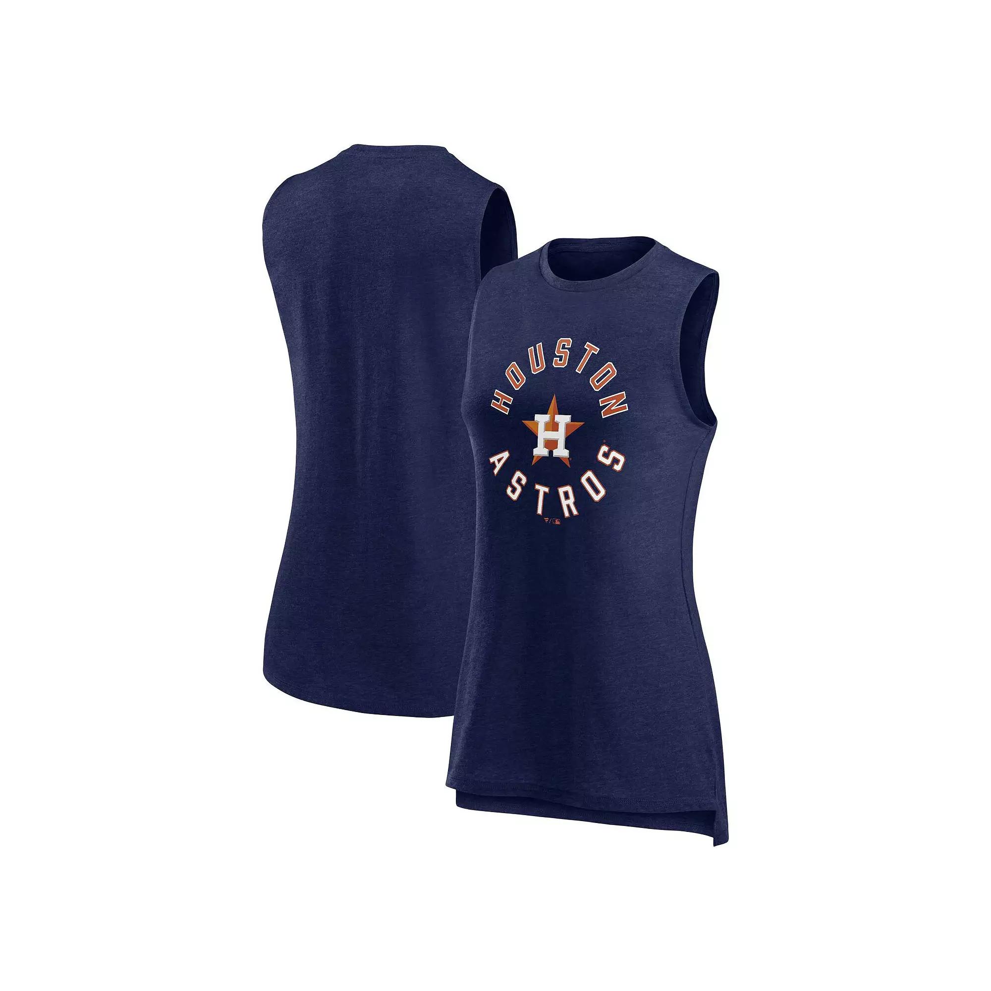 Women's Profile Navy Houston Astros Plus Size Tank Top, Size: 2XL, Blue Product Image