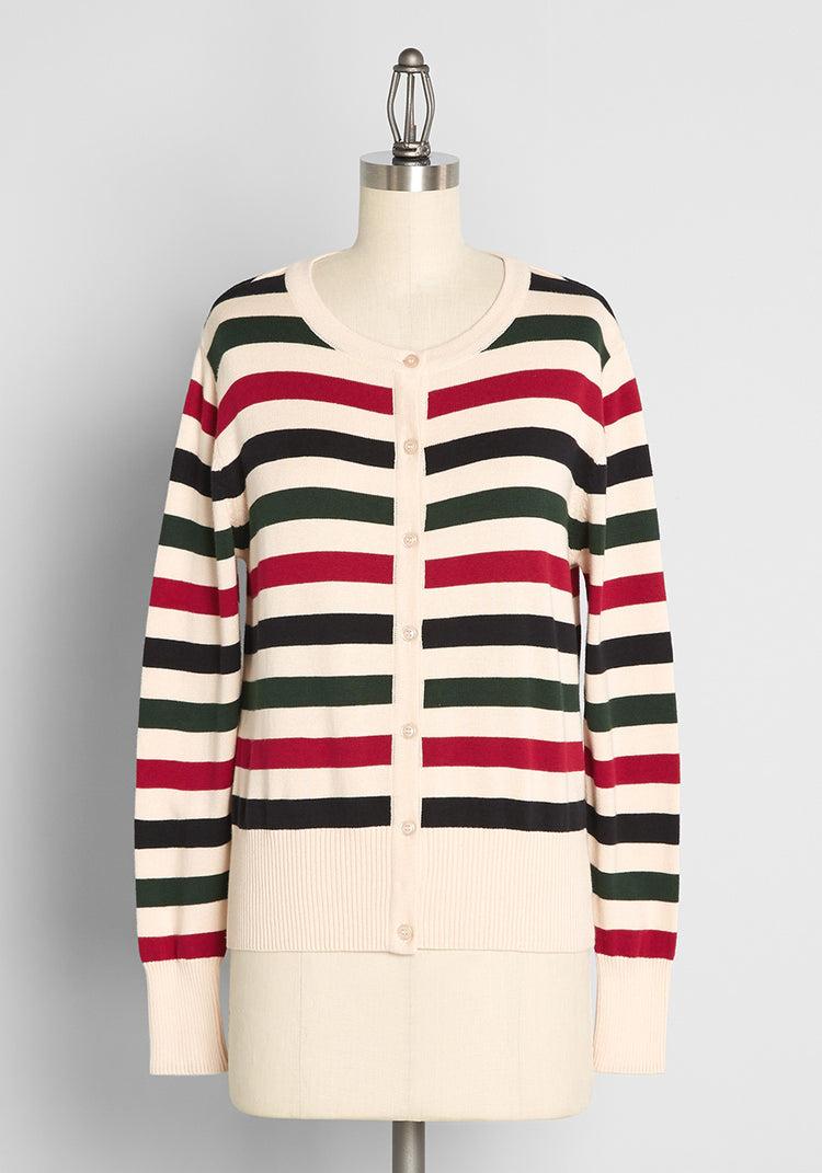 Of A Different Stripe Cardigan Product Image