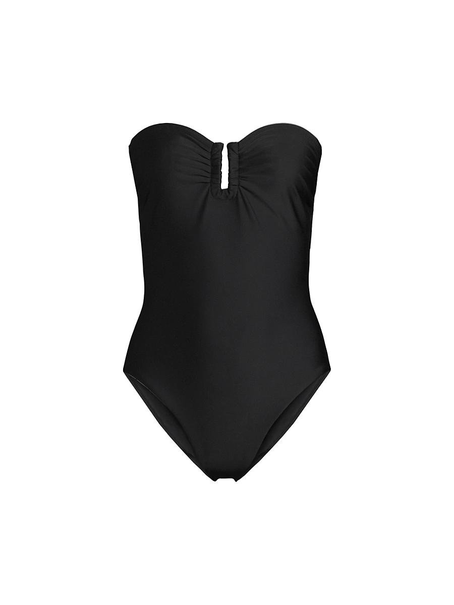 Womens Becca Strapless One-Piece Swimsuit Product Image