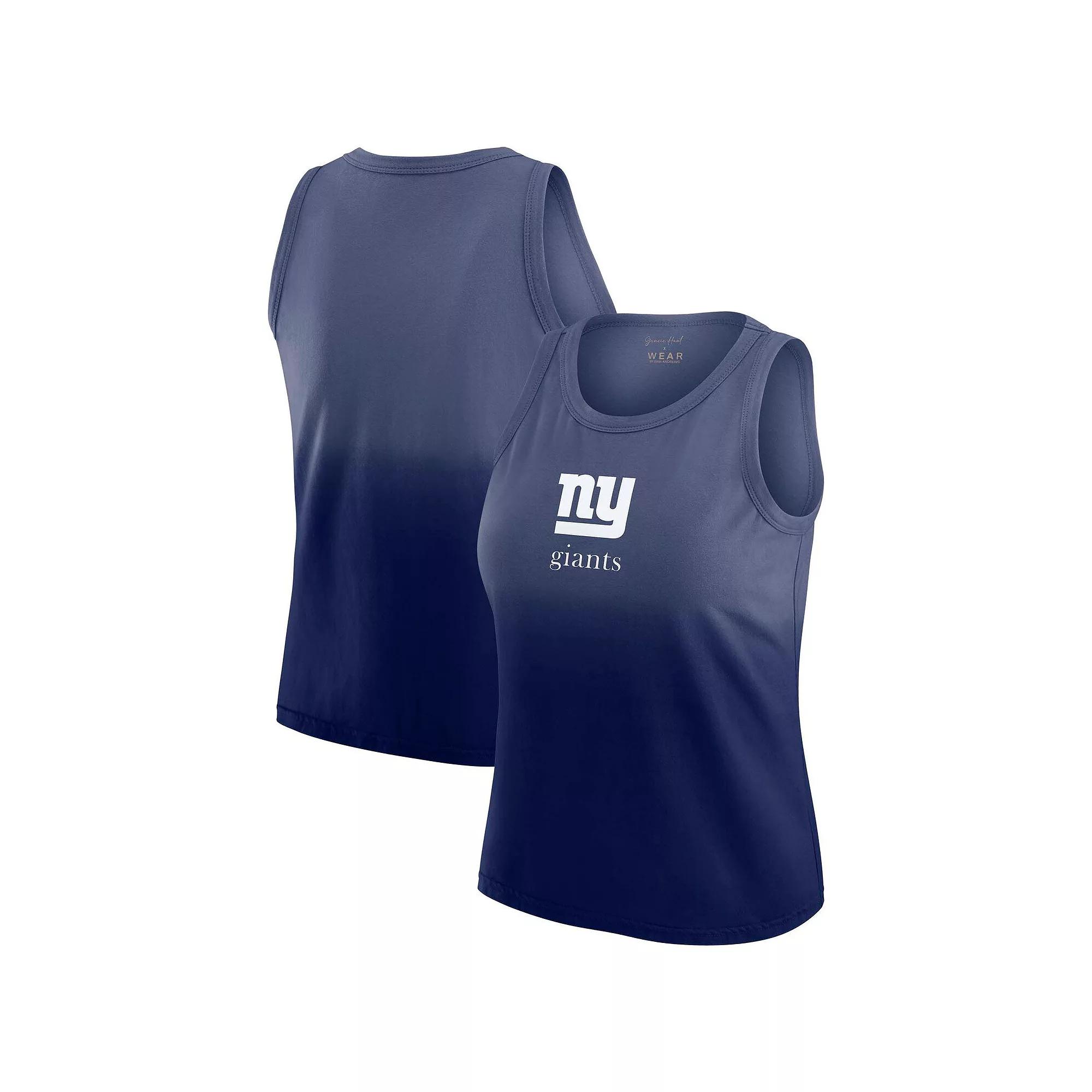 Women's WEAR by Erin Andrews x Gracie Hunt Black Las Vegas Raiders Ombre Tank Top,  Product Image