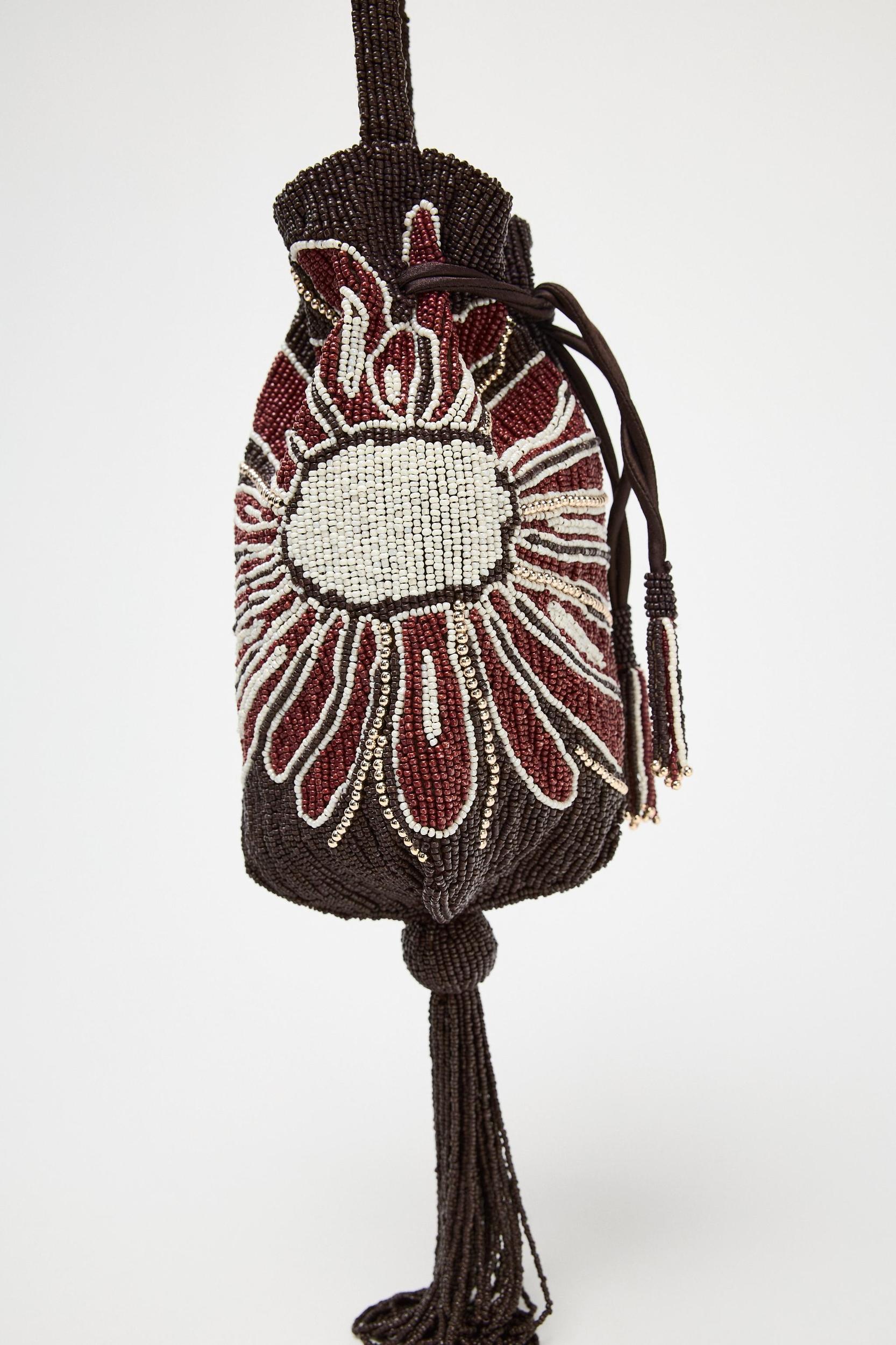 FLOWER MINI BUCKET BAG Product Image