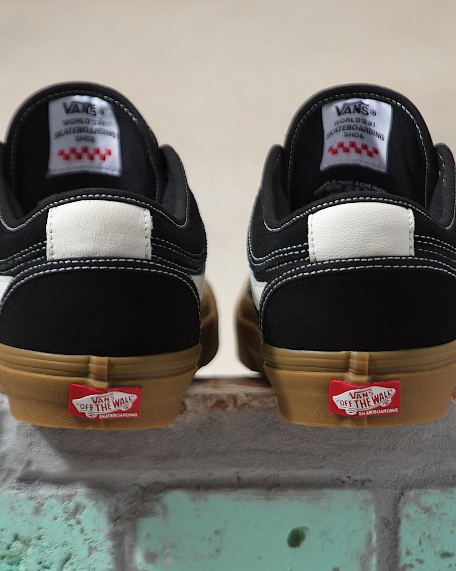 Vans | Chukka Low Sidestripe Black/Gum Skate Shoe Product Image