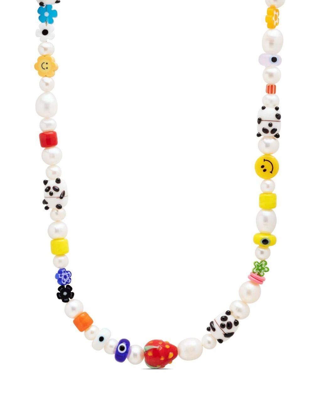 Panda pearl necklace Product Image