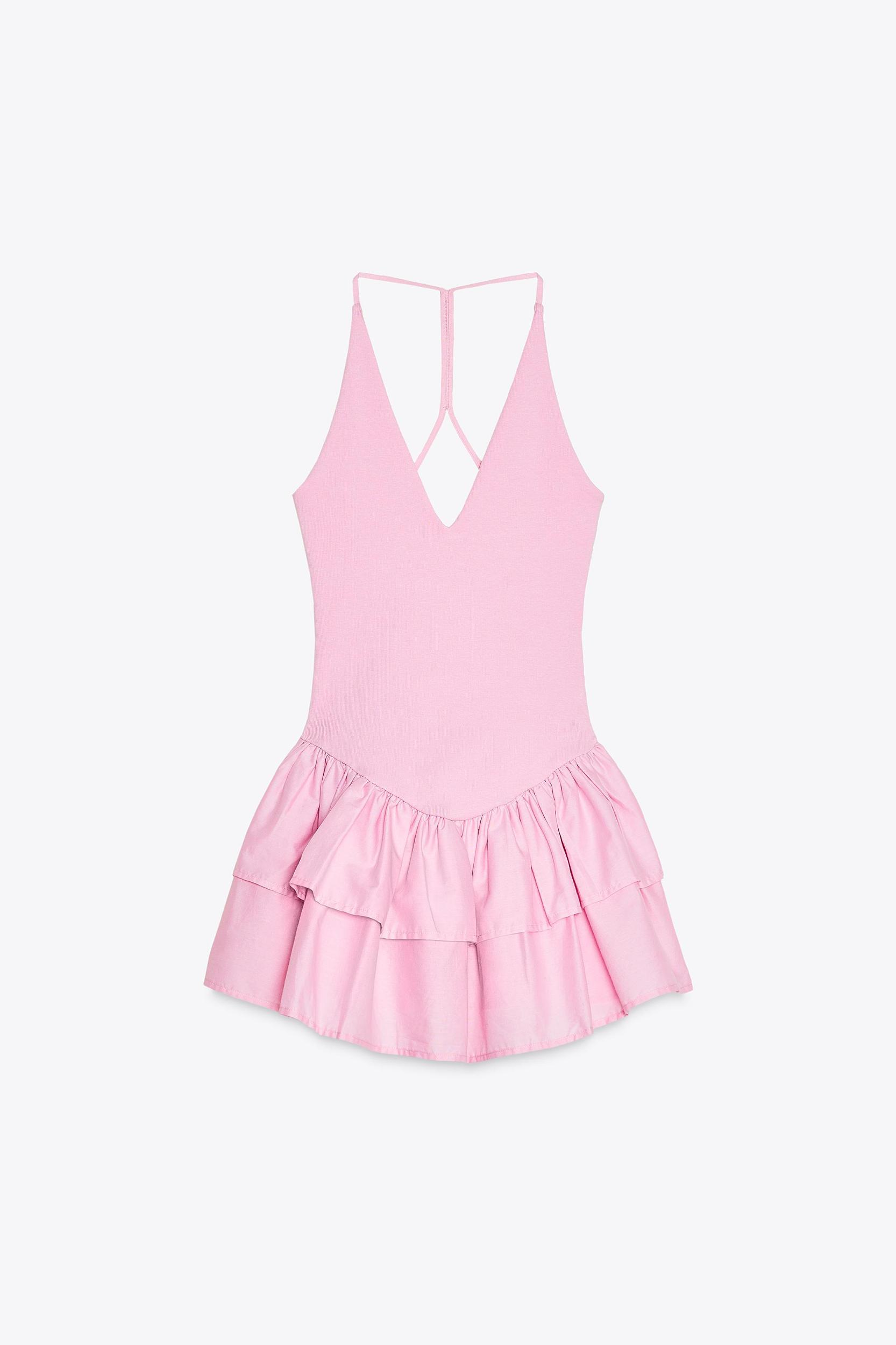 COMBINATION HALTER DRESS Product Image