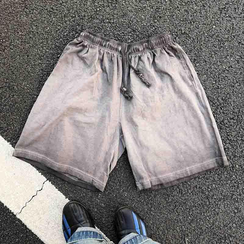 Men's Oversized Relaxed Graphic Vintage Washed Zip-Up Hoodie Product Image